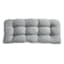 Tahiti Silver Outdoor Wicker Settee Cushion