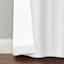 Rockwell White Blackout Grommet Curtain Panel, 84"