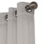 Whittier Grey Metallic Sheer Grommet Curtain Panel, 84"