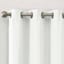 2-Pack Denver White Blackout Grommet Curtain Panels, 84"