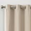 2-Pack Beige Blackout Grommet Curtain Panels, 84"