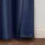 2-Pack Denver Navy Blackout Grommet Curtain Panels, 63"