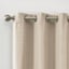 2-Pack Denver Beige Blackout Grommet Curtain Panels, 63"