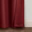 2-Pack Denver Burgundy Blackout Grommet Curtain Panel, 84"