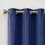 2-Pack Navy Blackout Grommet Curtain Panels, 95"