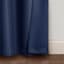 2-Pack Navy Blackout Grommet Curtain Panels, 95"