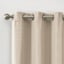 2-Pack Denver Beige Blackout Grommet Curtain Panels, 95"