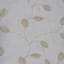 Light Tan Embroidered Blackout Grommet Curtain Panel, 84"
