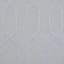 Cayman White Embroidered Sheer Grommet Curtain Panel, 84"