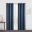 Morisson Navy Blackout Grommet Curtain Panel, 63"