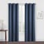 Morisson Navy Blackout Grommet Curtain Panel, 84"