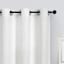 White Ivy Leaf Light Filtering Curtain Panel, 84"
