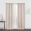 Morrison Pink Blackout Grommet Curtain Panel, 84"