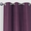 Morrison Purple Blackout Grommet Curtain Panel, 84"