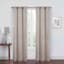 2-Pack Riley Ivory & White Embroidered Blackout Curtain Panels, 84"