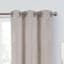 2-Pack Riley Ivory & White Embroidered Blackout Curtain Panels, 84"