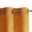 Barnes Yellow Textured Grommet Curtain Panel, 84"