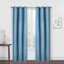 Morrison Blue Blackout Grommet Curtain Panel, 84"