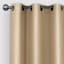 Morrison Brown Blackout Grommet Curtain Panel, 84"