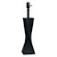 Black Twist Medium Table Lamp, 20"