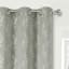 2-Pack Aziel Green Light Filtering Grommet Curtain Panel Set, 84"