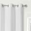 Koa White Light Filtering Grommet Curtain Panel Set, 95"
