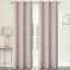 2-Pack Koa Linen Light Filtering Grommet Curtain Panel Set, 84"