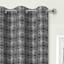 2-Pack Black Light Filtering Grommet Curtain Panels, 84"