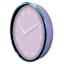 Purple Round Wall Clock, 12"
