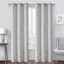 Green Leaf Jacquard Light Filtering Grommet Curtain Panel, 84"