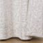 Natural Leaf Jacquard Light Filtering Grommet Curtain Panel, 84"