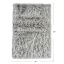 Grey Faux Fur with Lurex Accent Rug, 31x44