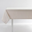 Neutral 100% Cotton Tablecloth, 60x104