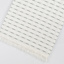 Set of 4 Ivory Reversible Rib Placemats with Green Stripes