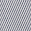 Set of 4 White & Navy Striped Napkins with Light Blue Overlock Edge, 18"