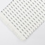 Set of 4 Ivory Reversible Rib Placemats with Black Stripes, 13x17