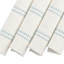 Set of 4 Woven Ribbed Placemats with Cameo Blue Stripes & Fringe