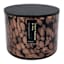 Gilded Teakwood Slate Scented Confetti Glass Jar Candle, 23.5oz