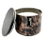 Gilded Teakwood Slate Scented Confetti Glass Jar Candle, 23.5oz