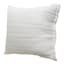 Honeybloom White Striped Slub Throw Pillow, 18"