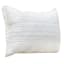 Honeybloom White Striped Slub Throw Pillow, 14x20