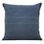 Honeybloom Blue Striped Slub Throw Pillow, 18"
