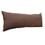 Honeybloom Brown Striped Slub Throw Pillow, 14x36