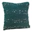 Found & Fable Green Tufted Throw Pillow with Sequins, 18"
