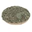 Green Tufted Round Throw Pillow, 18"