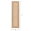 (E523) Providence Santorini Sutton Natural Outdoor Runner, 2x7