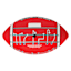 Franklin Mini Playbook Endzone Football, Assorted Styles