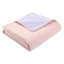 Tiny Dreamers 2-Piece Pink & Purple Washed Microfiber Reversible Quilt Set, Twin/Twin XL