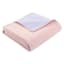 Tiny Dreamers 3-Piece Pink & Purple Washed Microfiber Reversible Quilt Set, Full/Queen