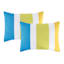 Tiny Dreamers 3-Piece Multicolor Stripe Comforter Set, Full/Queen